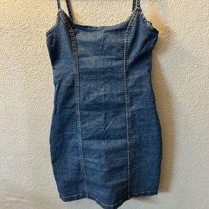 Midi Denim Dress
